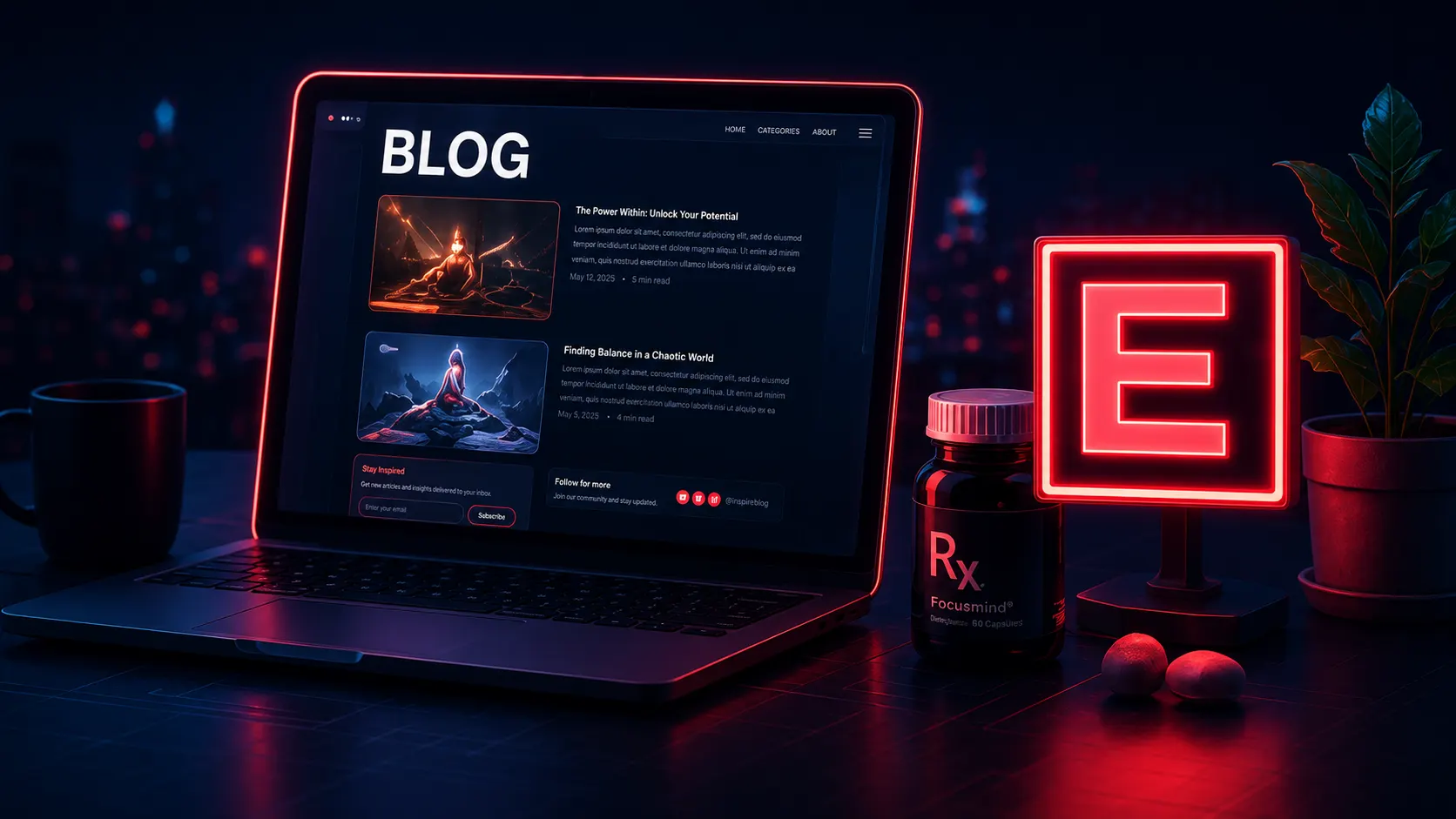 Blog 3D görseli